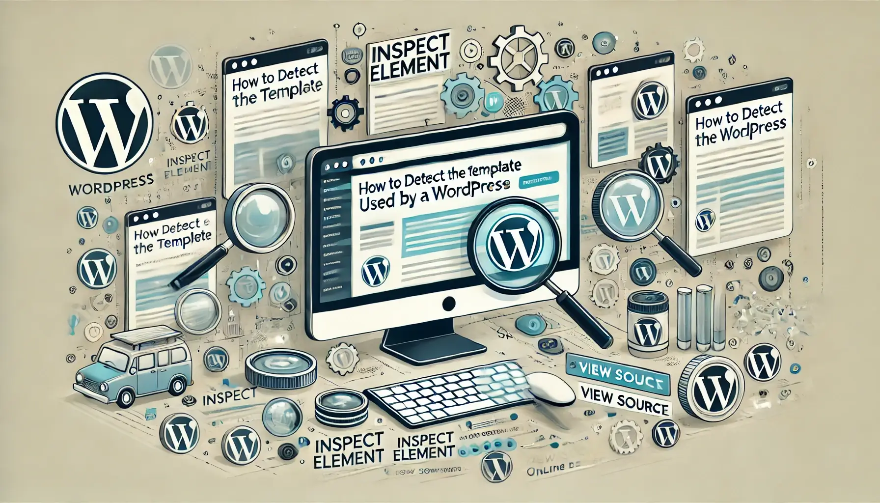 detectar plantilla WordPress